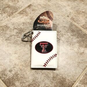 🆕 TTU Red Raiders leather NCAA baseball wall…